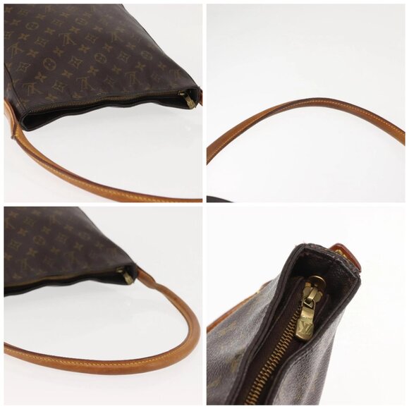 LOUIS VUITTON Monogram Looping GM Shoulder Bag M51145 LV Auth BA6953 - Picture 16 of 16